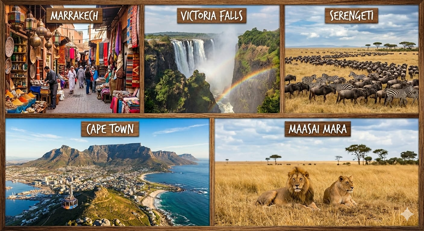 Top 5 Bucket List Destinations in Africa Every Traveler Must Visit